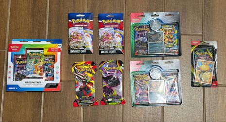 Pokémon TCG Bundle – Booster Packs & Blister Sets