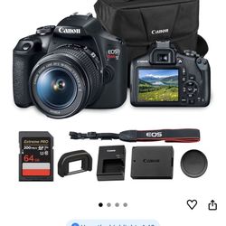 Canon EOS Rebel T7 With Extra Lense 