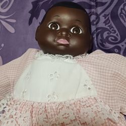 Black Porcelain Baby Doll