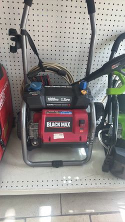 Blackmax 1800psi electric pressure washer