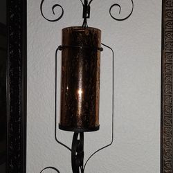 HOME INTERIORS 2 CANDLE HOLDERS