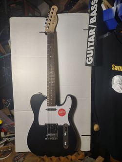 New Telecaster Squier Fender Guitar Pro fret-level setup Spa perfect now 149!