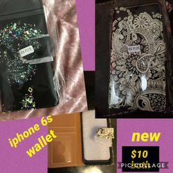 Iphone 6s Cell Cases 2 Wallet New