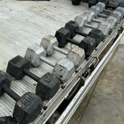 Hex Dumbells Exercise Equipment 