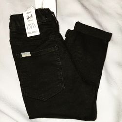 Toddler BOY Black Stretch Jeans 