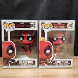 Deadpool And Lady pool Funko POP! Set