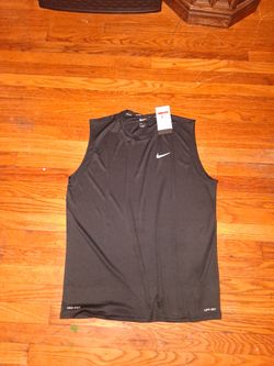 Black nike swim size large