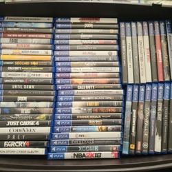 PS4 Games Used and New Make an Offer For One Or More