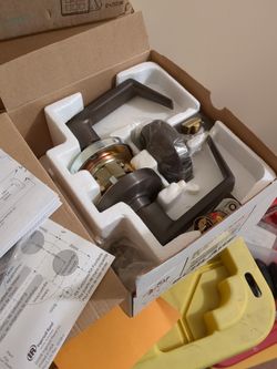 Schlage ND80PD Storeroom Lock Lever In Bronze Color