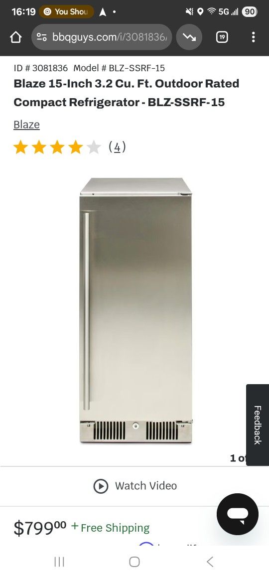 Outdoor Kitchen Appliances And Storage