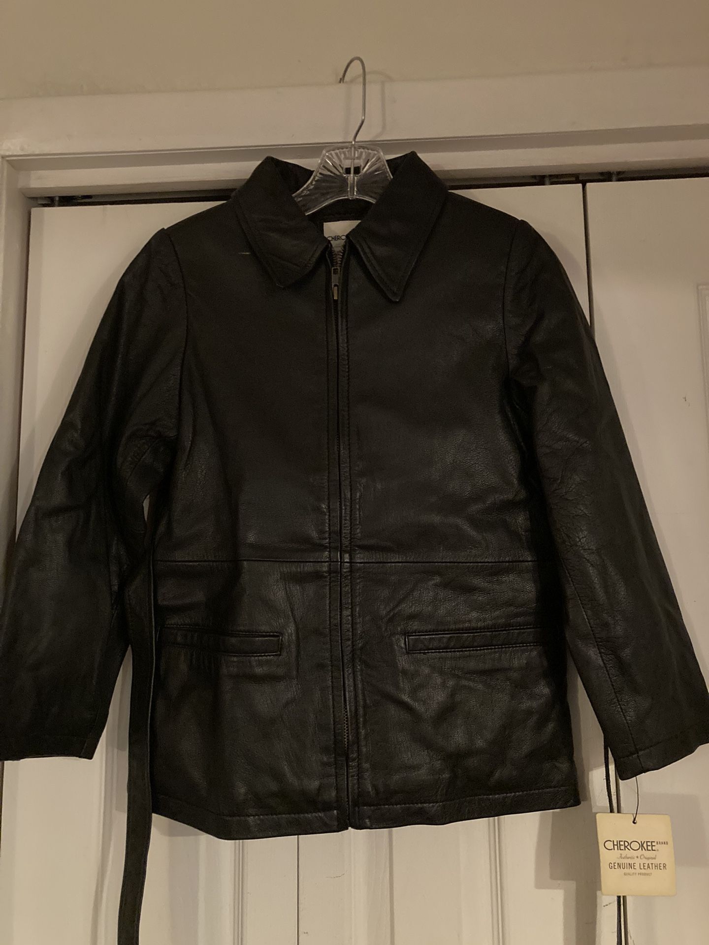 Cherokee leather jacket