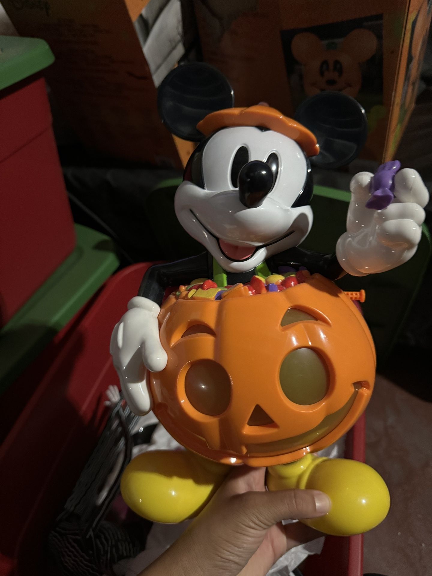 Mickey Pumpkin Popcorn Bucket