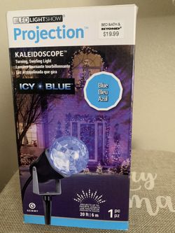 Projection Kaleidoscope Icy & blue