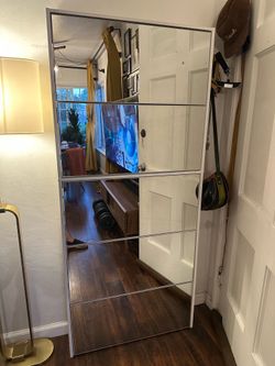 Mirrored Shoe Storage Cabinet – $125 OBO