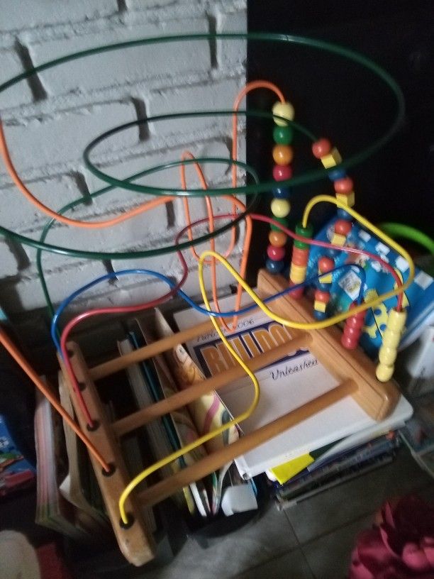 Large Bead Roller Coaster For Kids Toddlers