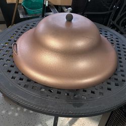 Metal Firepit Lid