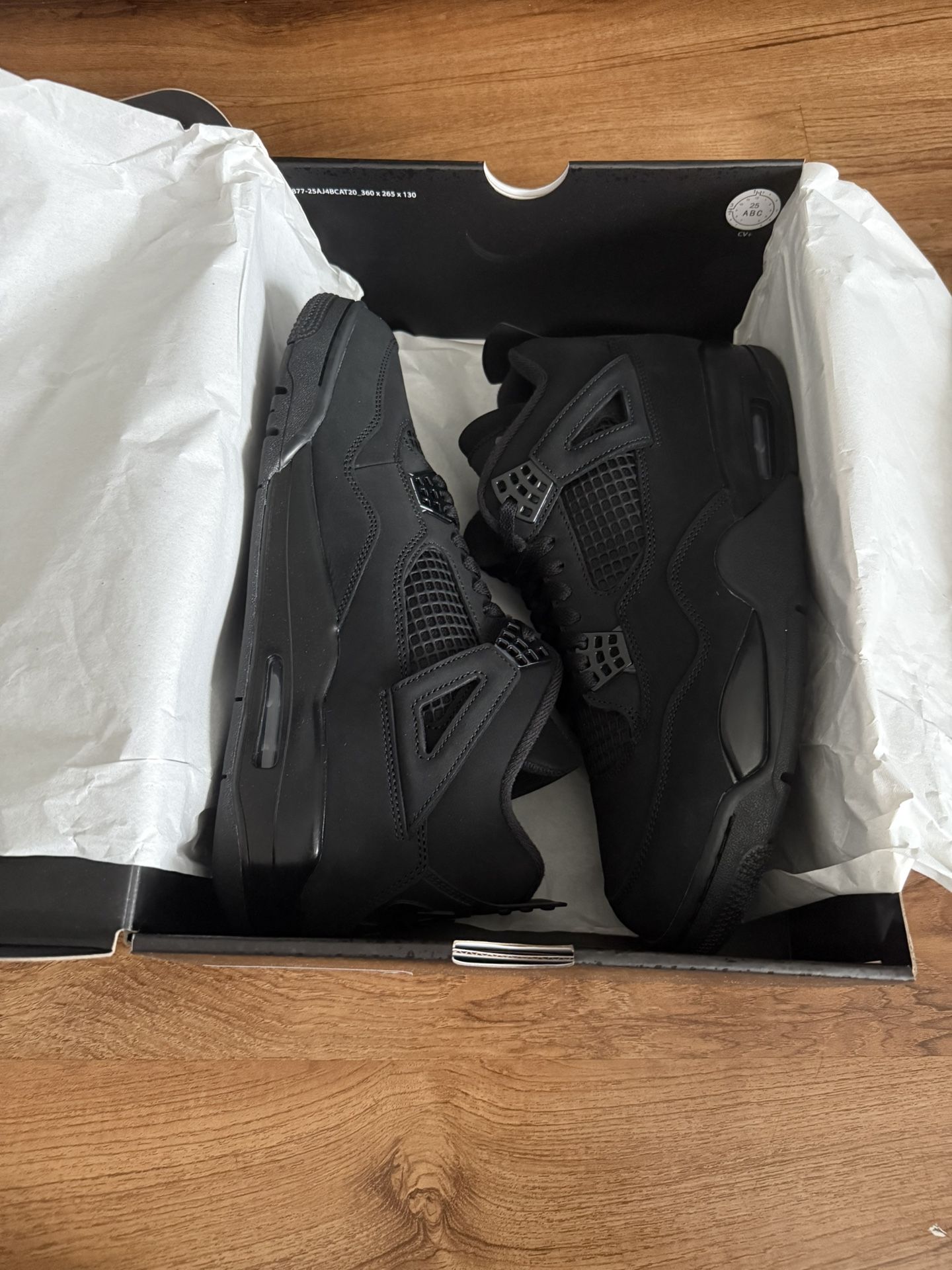 Jordan 4s Black Cats 