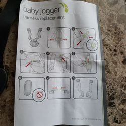 baby jogger harness replacement new