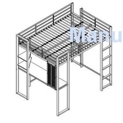Full Size Lift Bed W/ Desk
