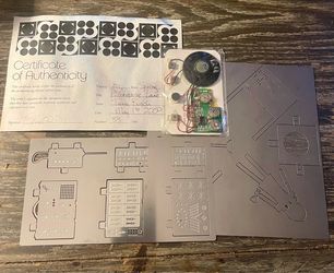 Rare Synth Pop-Up Metal Kit & Circuit (Tara Busch Pilfershire Lane)