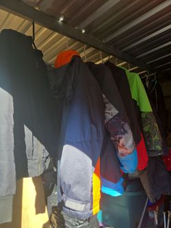Coats and a snow pant