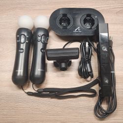 Playstation Move Controllers & Camera PS3 PS4