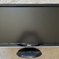 24in FullHD Dell monitor with built-in speakers