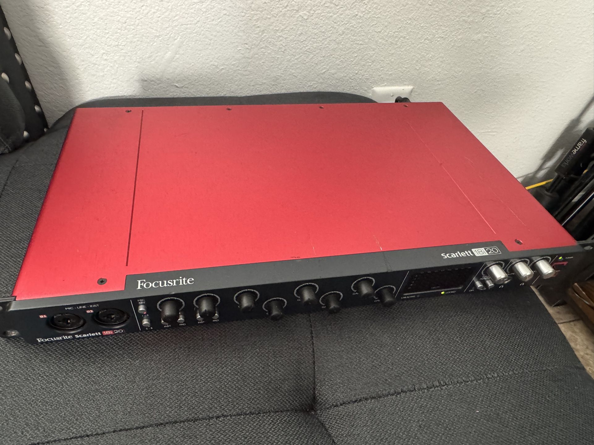 Sale Focusrite Scarlett 18i20 8 Chanel’s Good Condition All Chanel’s Works No Problems