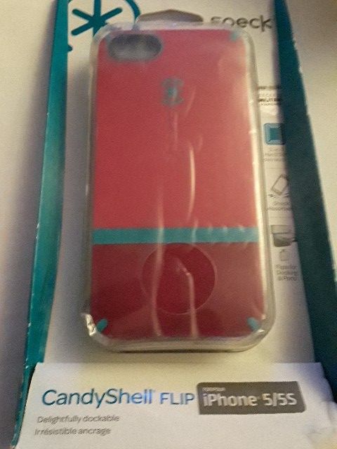 IPhone 5/5S candy shell flip protective case
