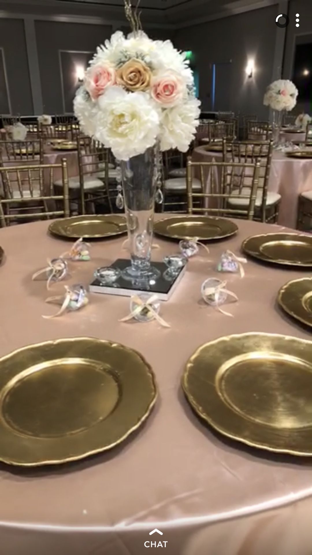 Wedding flower centerpieces