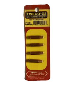Tweco Mig Tips, 0.023 New 4 Pack MiG Contact Tips