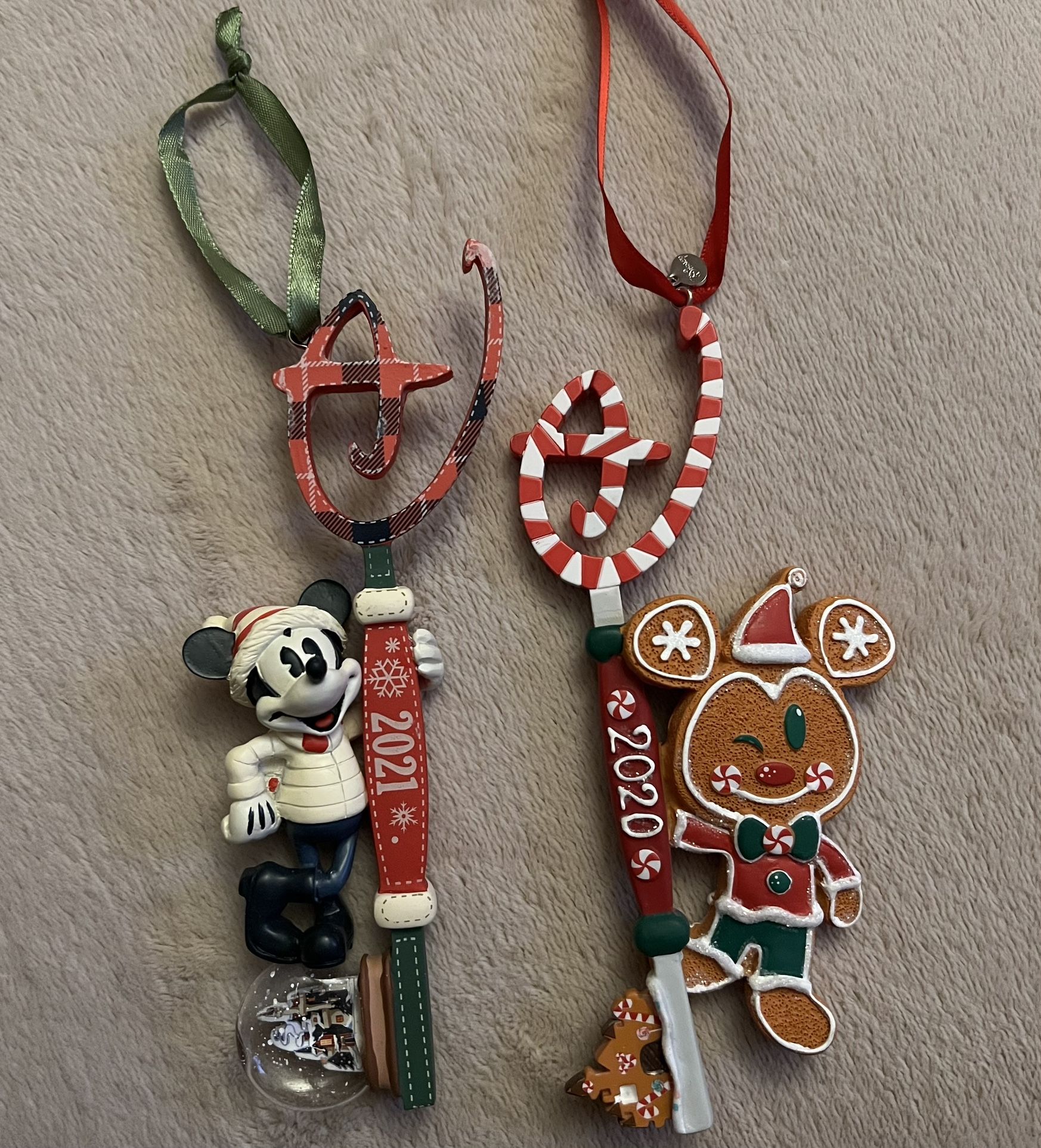 Disney Key Ornaments