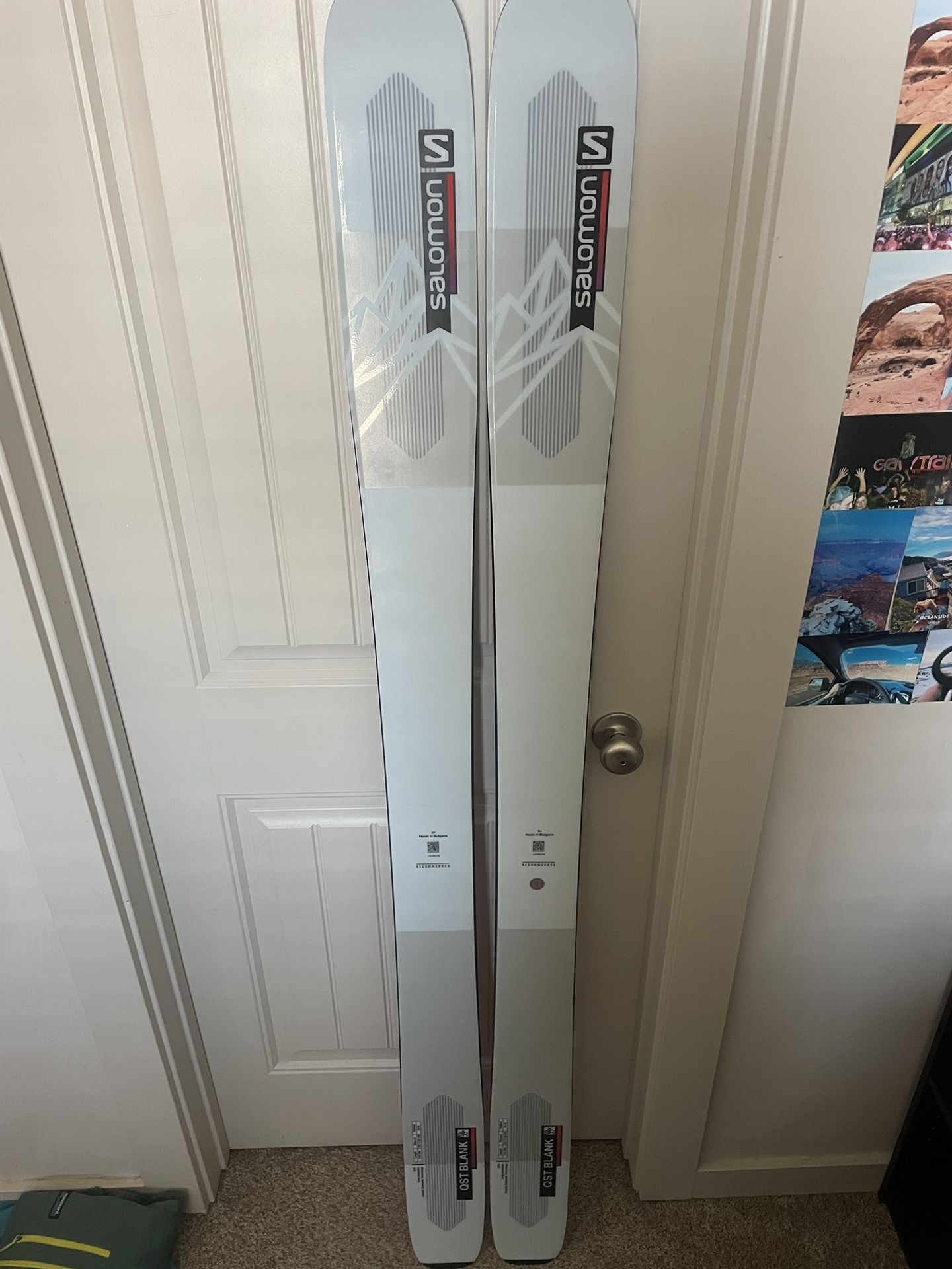 New Salomon QST Blank 176 Skis