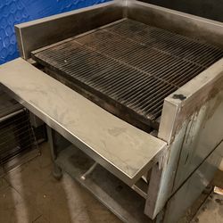 Commercial gas griddle