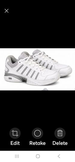 K-Swiss Hypercourt Express LTR Women’s Tennis Shoes White Silver Size 11
