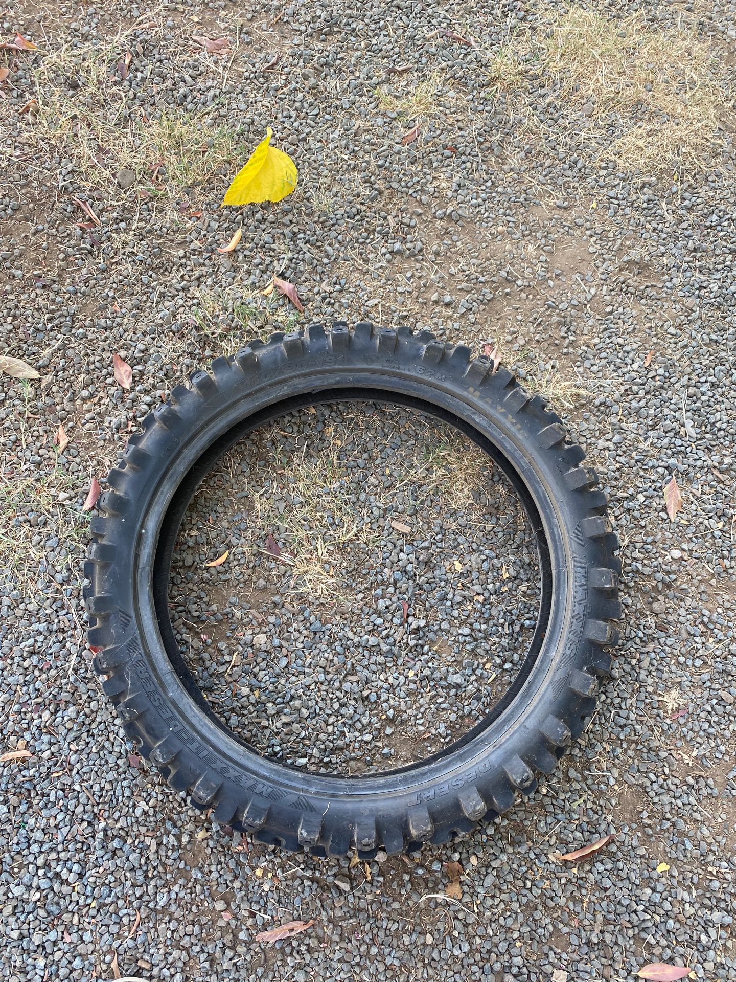 Dirt bike tire