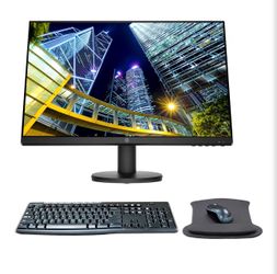 BRAND NEW HP MONITOR W/ACCESSORIES