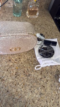 Dior Makeup Bag with Compact Mirror