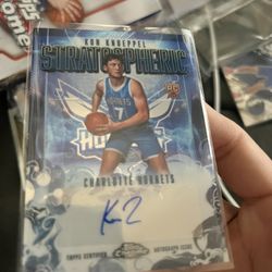 2025-26 Topps Chrome Basketball Kon Knueppel Stratospheric Rookie Auto RC