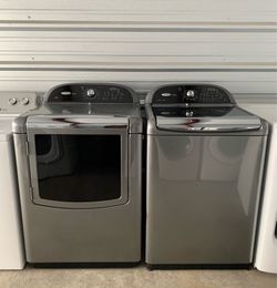 Whirlpool Platinum steam washer & dryer
