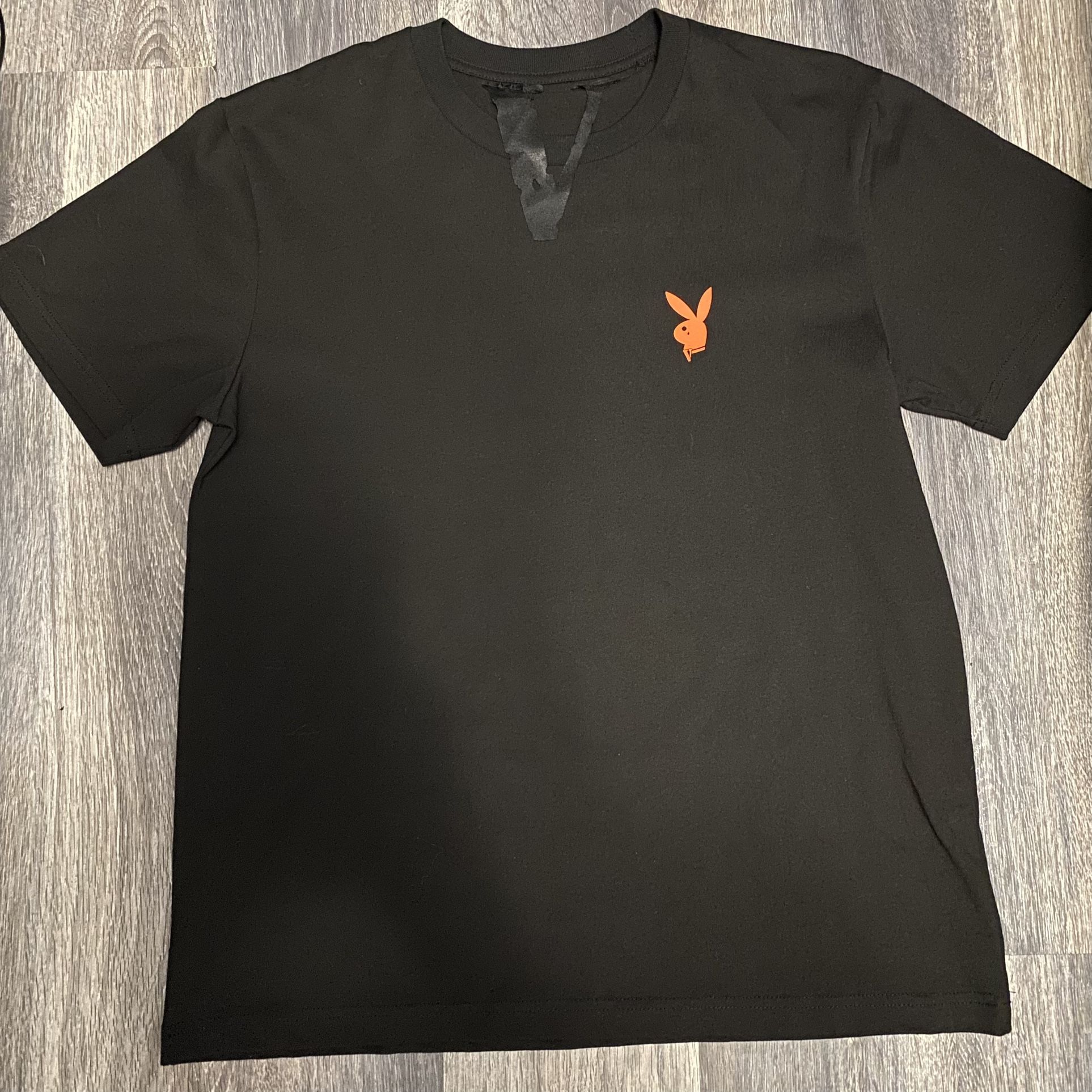 Vlone Playboi Carti Atlanta Collab Black And Orange MEDUIM