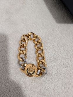 Versace Men's s Medusa Chain Bracelet