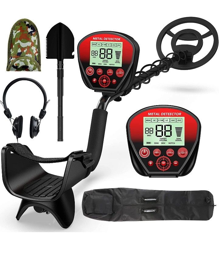 Metal Detectors for Adults-IP68 Waterproof Metal Detector, High Accuracy Adjustable