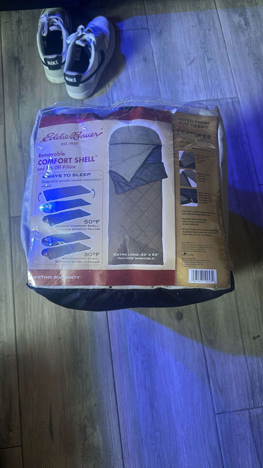 New Never Used Eddie Bauer sleeping bag