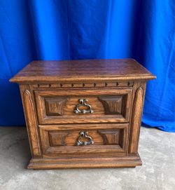 End Table with Drawers