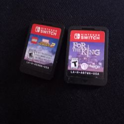 Hard Drive, Headphones, Nintendo Switch Games.