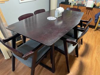 Mid century dining table