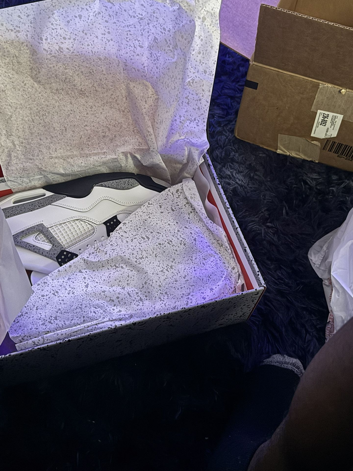 Jordan 4 White Cement Sz 8.5