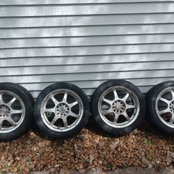 Set Of 4.16" MB. Rim's. 5x100 And 5X114.3 