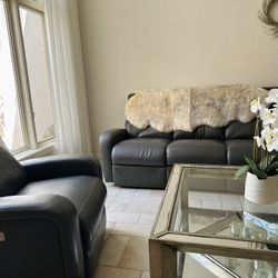 Electric Reclining Sofa Set